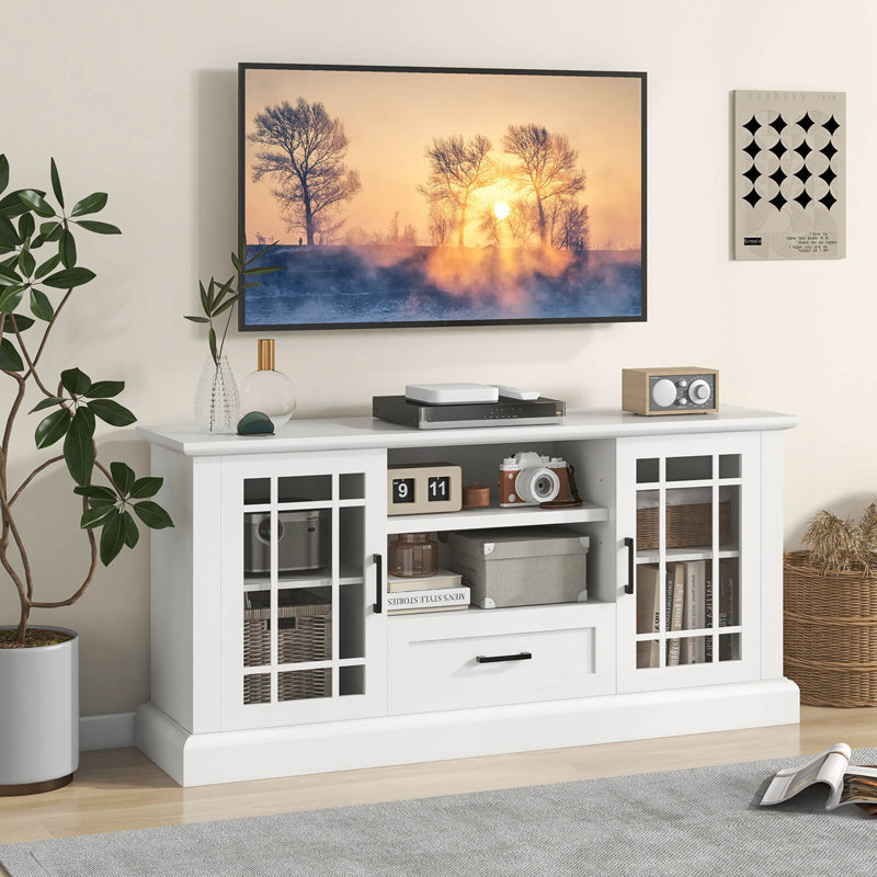Annabellah 63 W Storage Credenza Lark Manor Color White